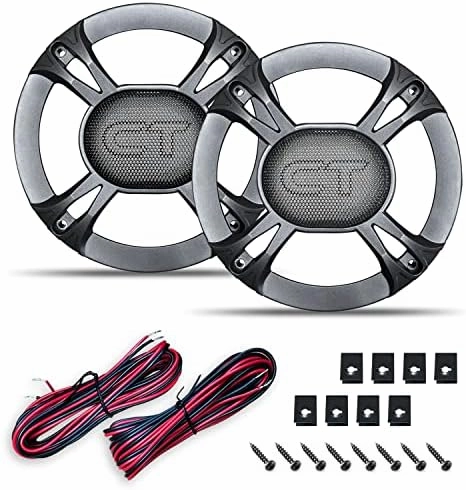 CT Sounds BIO-6-5-COX 6.5 Inch Coaxial Car Speakers, 200 Watts Max, Pair
