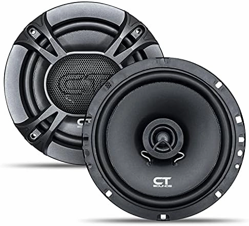 CT Sounds BIO-6-5-COX 6.5 Inch Coaxial Car Speakers, 200 Watts Max, Pair