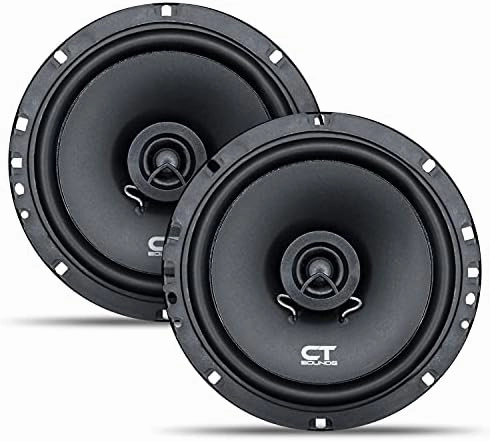 CT Sounds BIO-6-5-COX 6.5 Inch Coaxial Car Speakers, 200 Watts Max, Pair