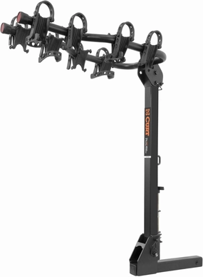 CURT 18064 Premium Trailer Hitch Bike Rack Mount, Fits 2-Inch Receiver, 4 Bicycles