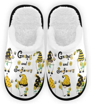 Cute Red Panda Slippers, Soft Memory Foam Non-Slip Indoor House Slippers Home Shoes for Bedroom Travel Hotel Spa