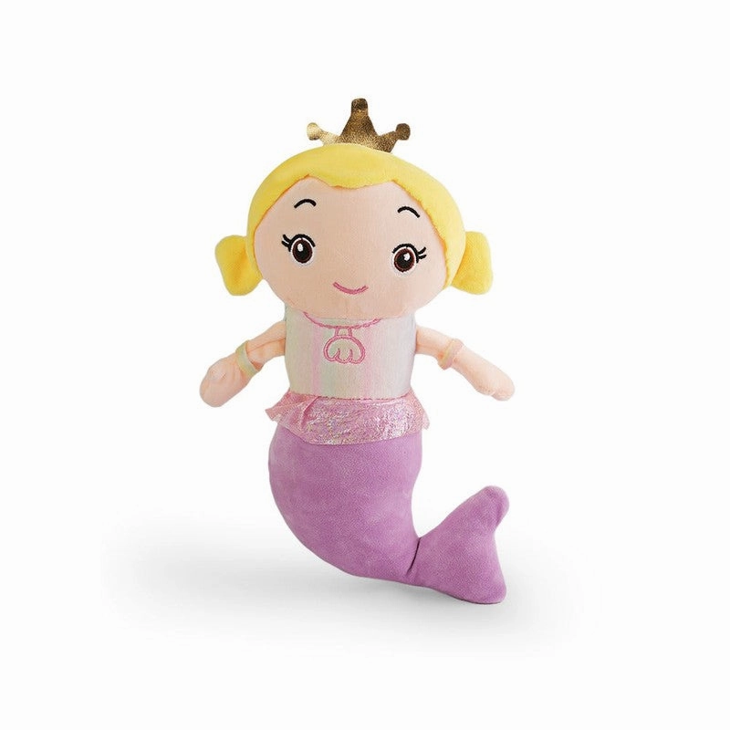 Cute & Adorable Purple Mermaid Soft/Plush Toy For Girls | Height - 30 cm