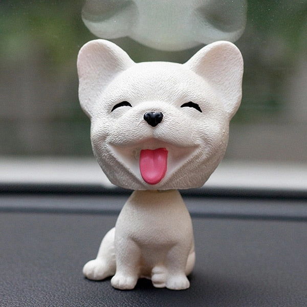 Cute bobblehead dog dash decoration