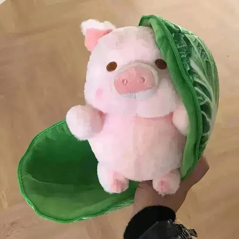 Cute Cabbage Pig Plushie
