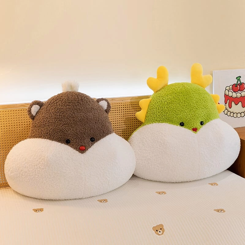Cute Cartoon Animal Cushion Plush Pillow(18034)