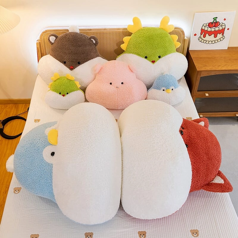 Cute Cartoon Animal Cushion Plush Pillow(18034)