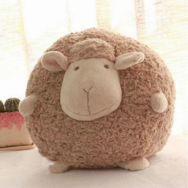 Cute Goat Ball Plush Pillow