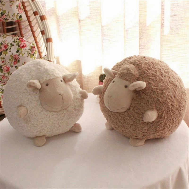 Cute Goat Ball Plush Pillow