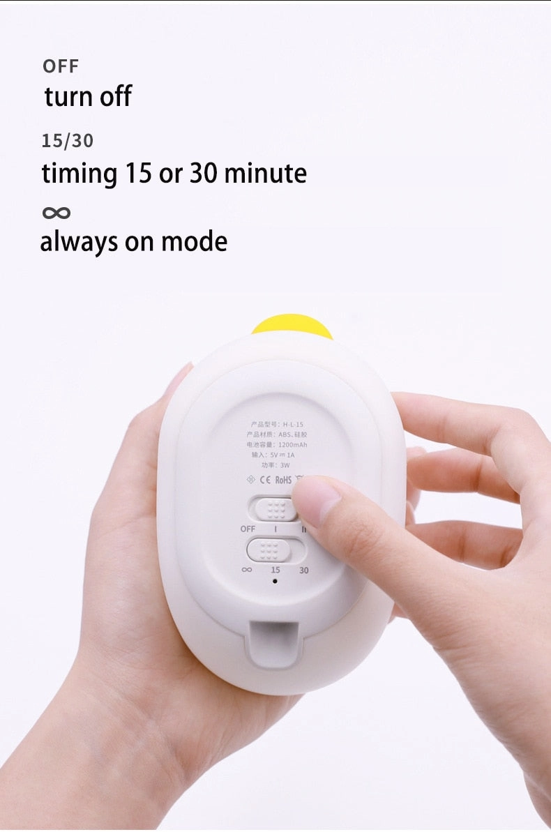 Cute Night Light Silicone Soft Touch
