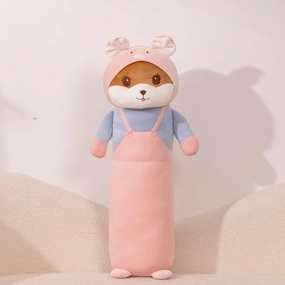 Cute Pig Stuffed Animal 32.7''- Long Body Hugging Toy for Anxiety & Sleep, Soft Plush Emotional Support Pillow for Kids, Adults, Girlfriend, Bed & Room Decor