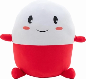 Cute Plush Toy - Large Jumbo Sized Stuffed Animal Pillow for Kids and Adults - Soft and Cuddly Gift,Stress Relief, and More - Mood-Boosting, Anxiety Comfort Toy (Jumbo Red)