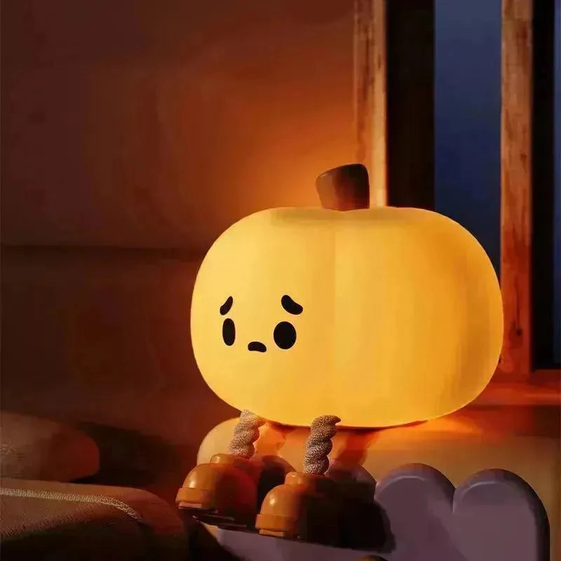 Cute Pumpkin Night Light