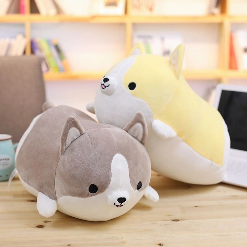 Cute Shiba Inu Corgi Plush Toy Pillows