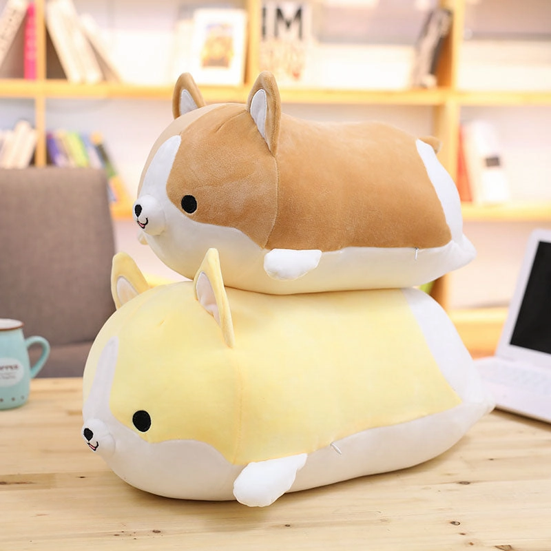Cute Shiba Inu Corgi Plush Toy Pillows