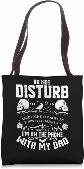 Dark Art Paranormal Don’t Disturb Dark Art Ouija Board Tote Bag