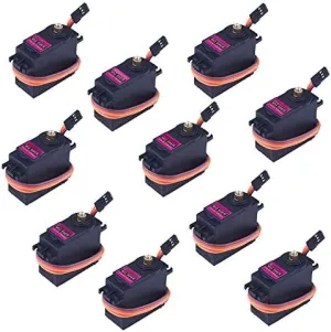 Davitu Stepper Motor - Newest Servomotor 10 Pcs MG996R Metal Gear Torque Digital Servo Motor for RC Model Car Boat Helicopter KY62
