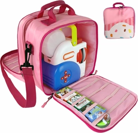 Detachable Bag Compatible with Little Tikes Story Dream Machine Books Starter Set，Kids Toys Storage Case for Little Tikes for Storybook, Audio Play, Character,with Handle and Shoulder Strap