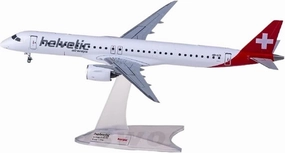 Diecast Plane Model 1:200 for ERJ-195 Diecasts Aircraft Model ABS Miniatures for Static Display Decoration