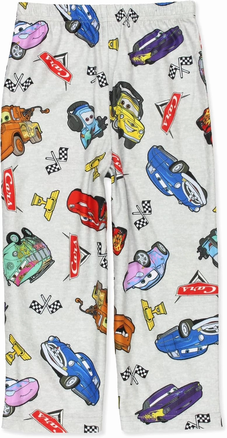 Disney Cars Toddler Kids Flannel Coat Style Pajamas Set