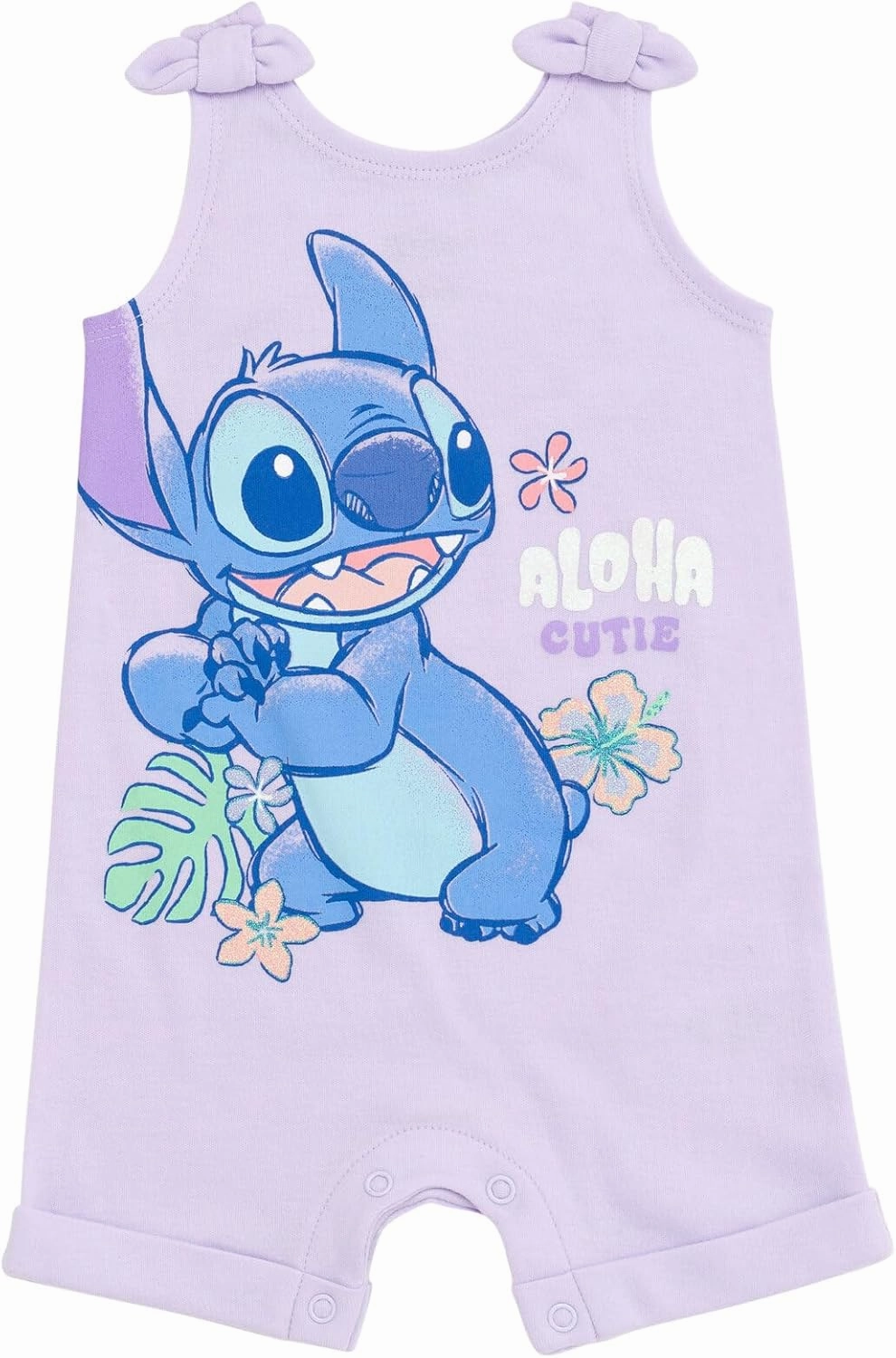 Disney Minnie Mouse Winnie the Pooh Lion King Lilo & Stitch Simba Romper and Headband Newborn to Toddler