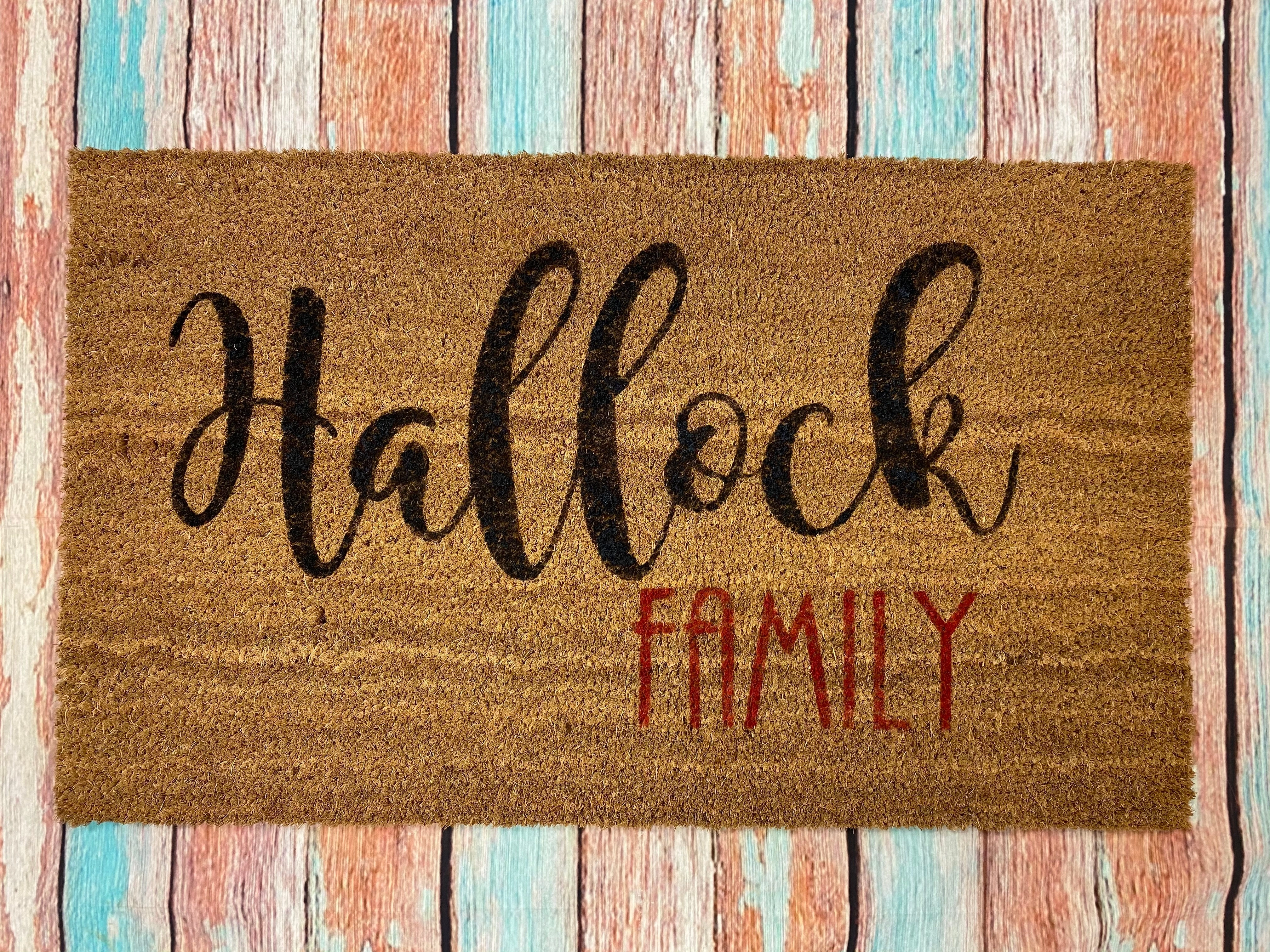 Door Mat - Family Name