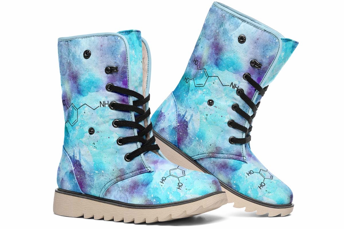 Dopamine Molecule Polar Vibe Boots