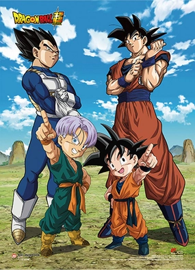 Dragon Ball Super - Battle Of Gods Group 10 Wall Scroll