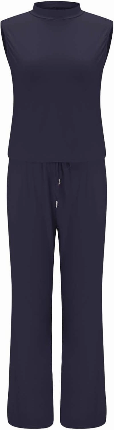 Drawstring Waist Wide-Leg Pants for Women Stylish Everyday Relaxed Outfits Trousers Homewear Fashion Streetwear Pants