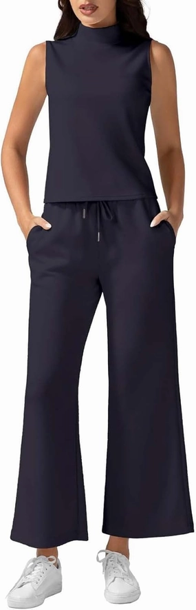 Drawstring Waist Wide-Leg Pants for Women Stylish Everyday Relaxed Outfits Trousers Homewear Fashion Streetwear Pants
