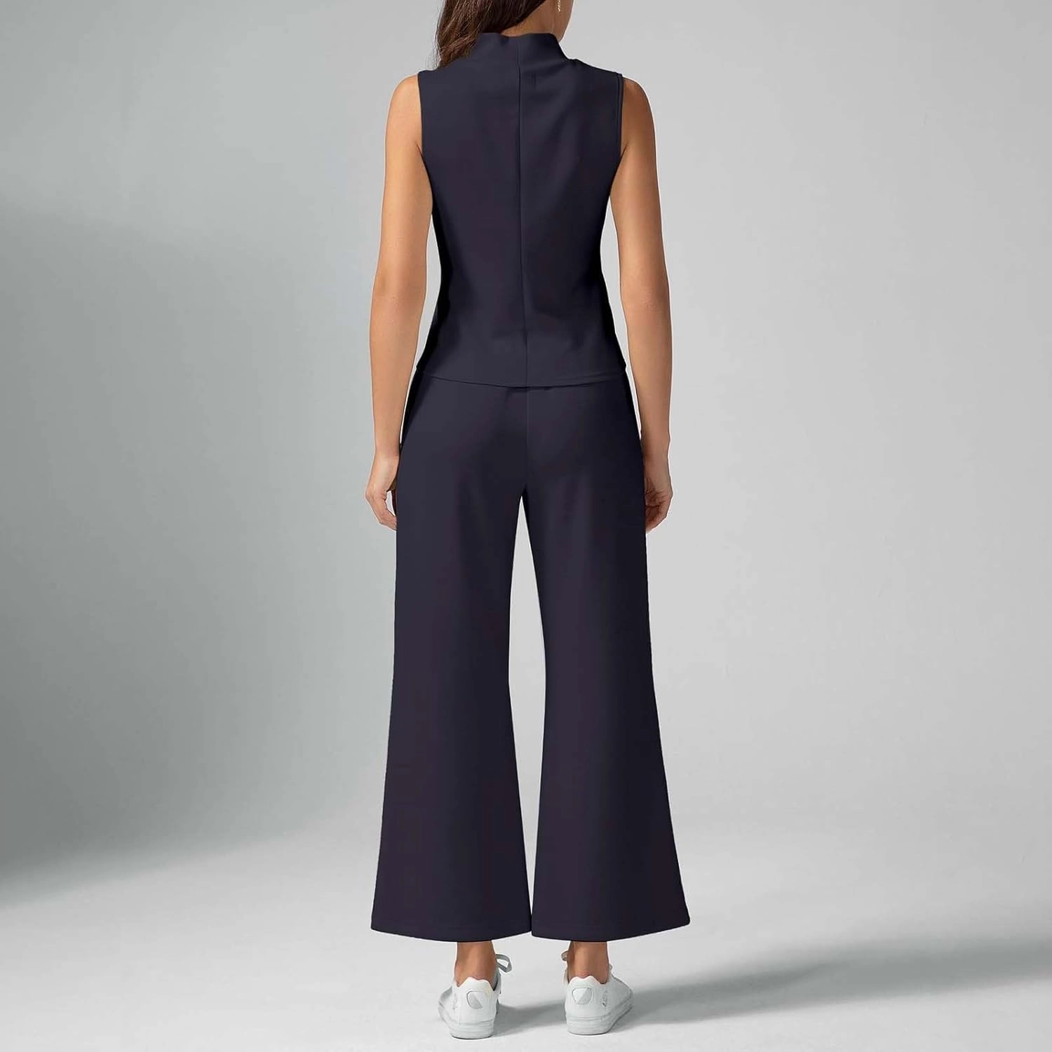 Drawstring Waist Wide-Leg Pants for Women Stylish Everyday Relaxed Outfits Trousers Homewear Fashion Streetwear Pants