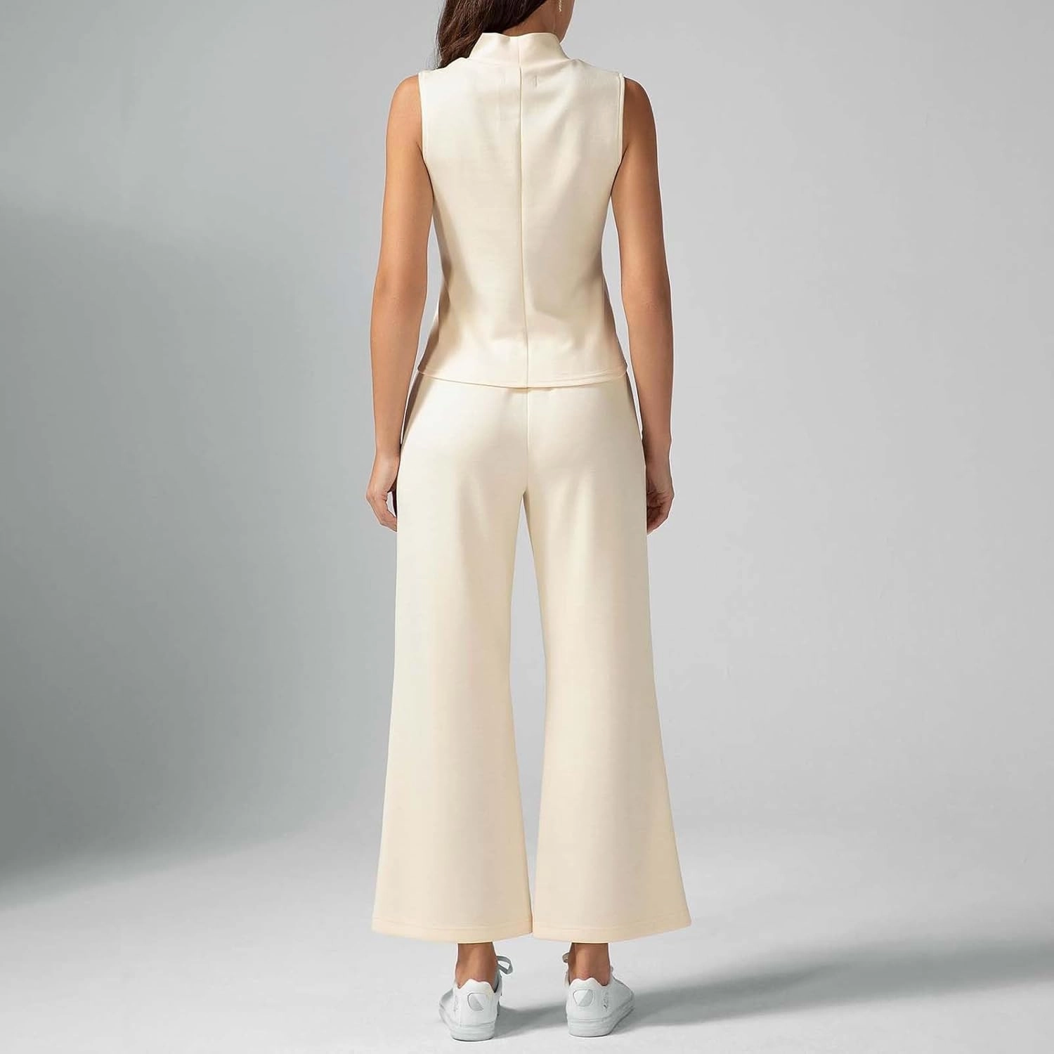 Drawstring Waist Wide-Leg Pants for Women Stylish Everyday Relaxed Outfits Trousers Homewear Fashion Streetwear Pants