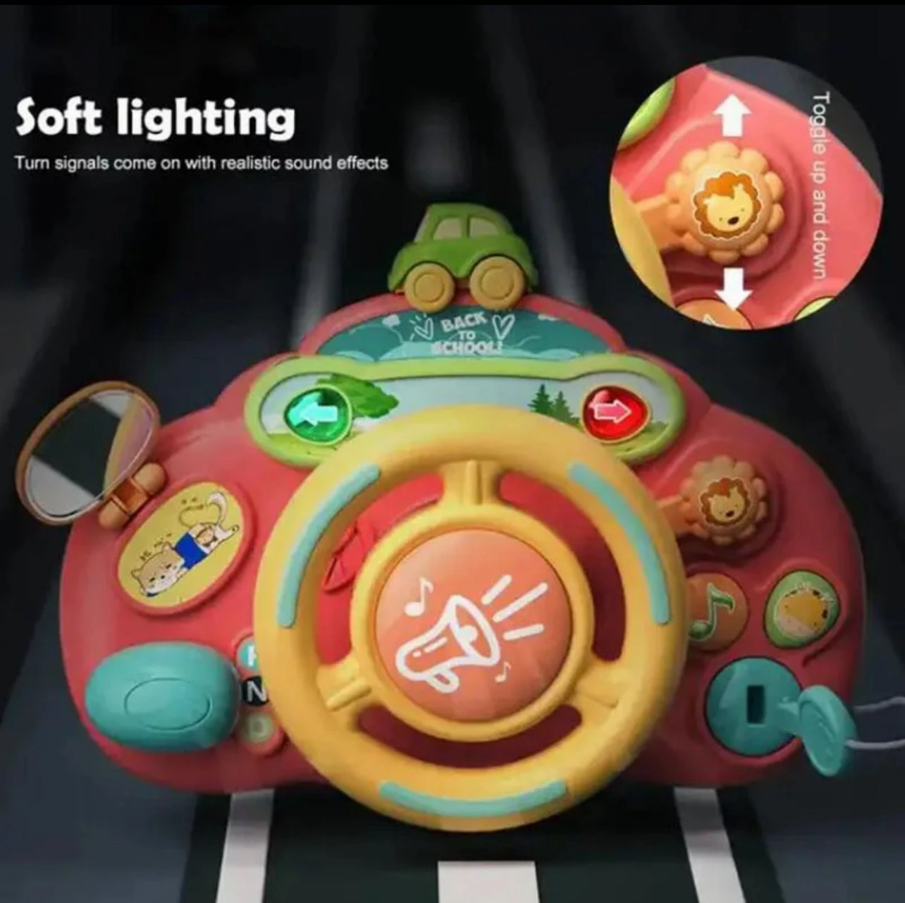 Drive with Dad - Baby Steering Wheels