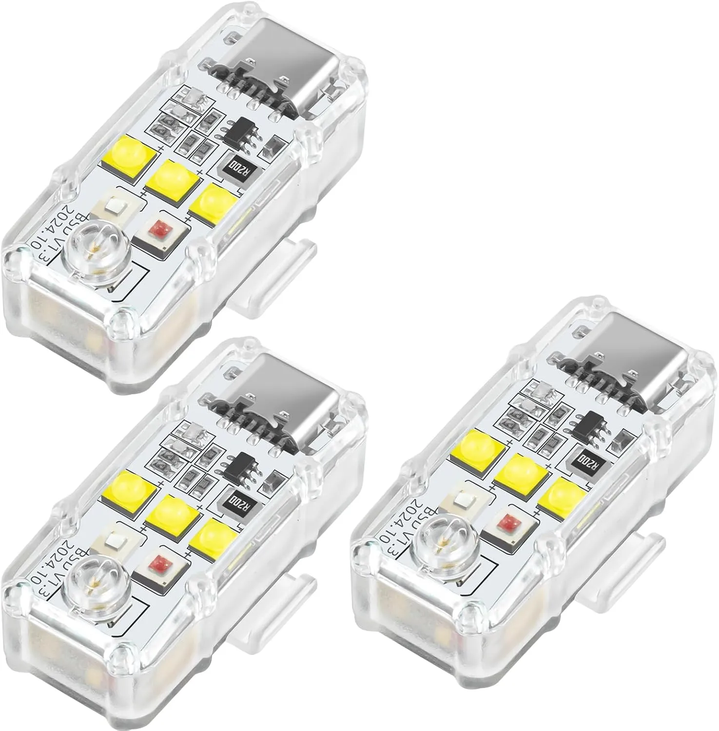 Drone Strobe Lights,Night Anti Collision Light,LED Flash Flying Lamp for DJI Flip,Neo,Mini 3/4 Pro,Mini 4K/SE/2,Air 3S/3/2/2S,Mavic 3,Mavic 2,Spark,FPV,Avata 2,EVO Accessories(3 PCS)