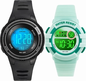 DTKID Kids Digital Watches Boys Girls Watch with 3ATM Water Resistant