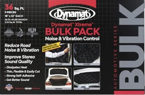 DYNAMAT XTREME BULK PACK SOUND DEADENING (457MM x 812MM x 1.72MM) - 9 SHEET PACK