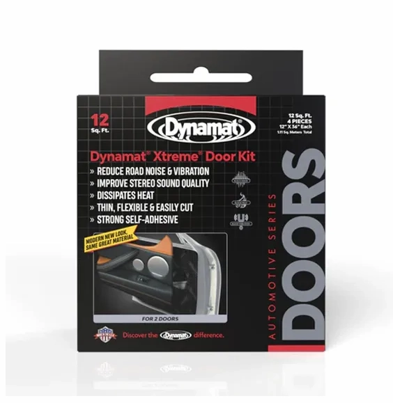 DYNAMAT XTREME DOOR KIT SOUND DEADENING (305MM x 914MM x 1.72MM) - 4 SHEETS