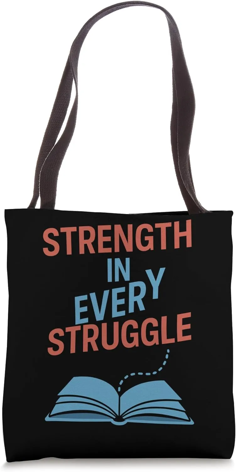 Dyslexia Awareness Neurodiverse Pride Learning Difference Tote Bag
