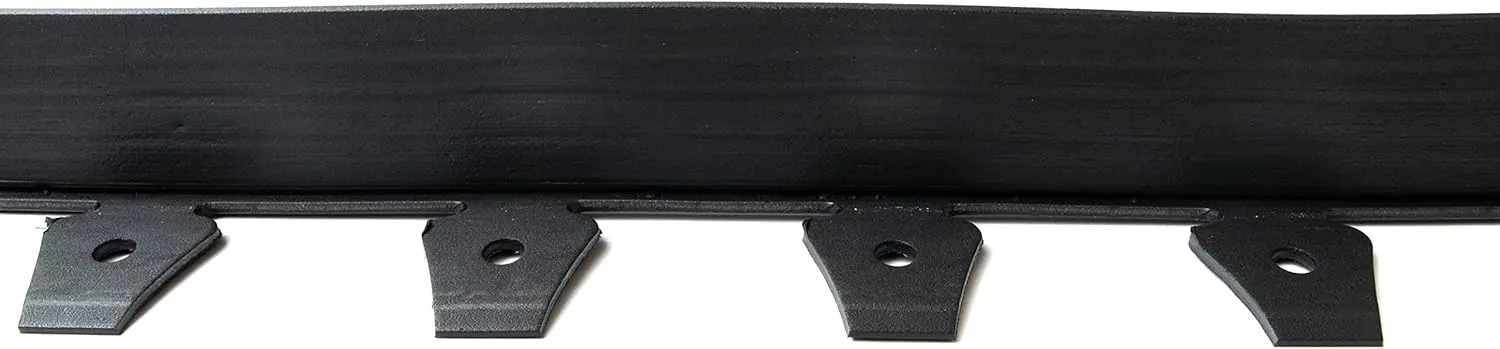 EasyFlex 2.5" Tall Wall No-Dig Landscape Edging Kit - 100 Foot, Black