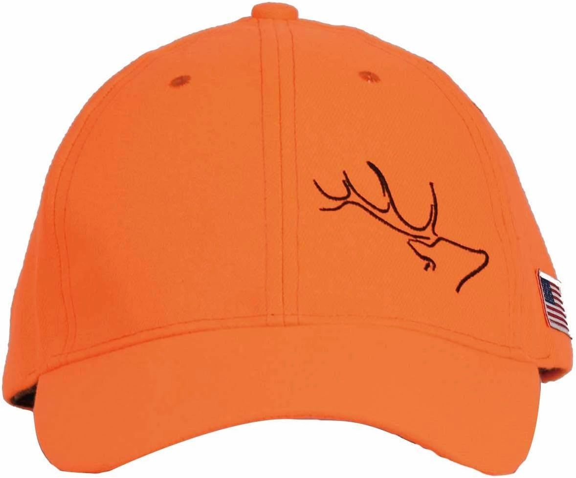 EDTREK Elite Youth High Performance Hunting Hat - Boys Girls Kids Camo Hat and Blaze Orange Baseball Cap