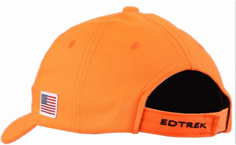 EDTREK Elite Youth High Performance Hunting Hat - Boys Girls Kids Camo Hat and Blaze Orange Baseball Cap