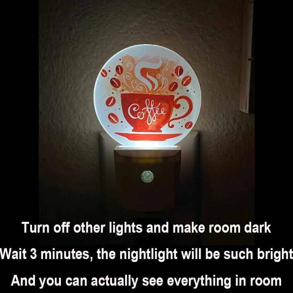 EKOBLA Cute Dog Paw Night Light Black and Gray Paws Night Lights Plug into Wall for Boys Girls, Led Lamp for Stairway/Hallway/Bedroom 0.5W Nightlight Sleep Friendly