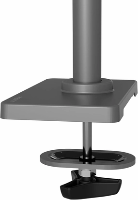 Ergotron – LX Pro Multi-Arm Base with Grommet Mount Conversion Kit – Add-on for LX Pro Wall Monitor Arms, Dark Grey