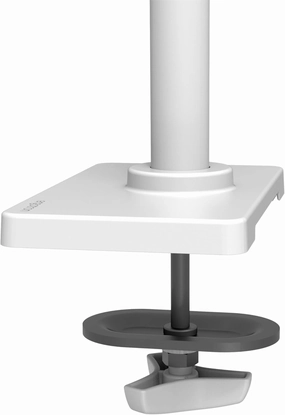 Ergotron – LX Pro Multi-Arm Base with Grommet Mount Conversion Kit – Add-on for LX Pro Wall Monitor Arms, White