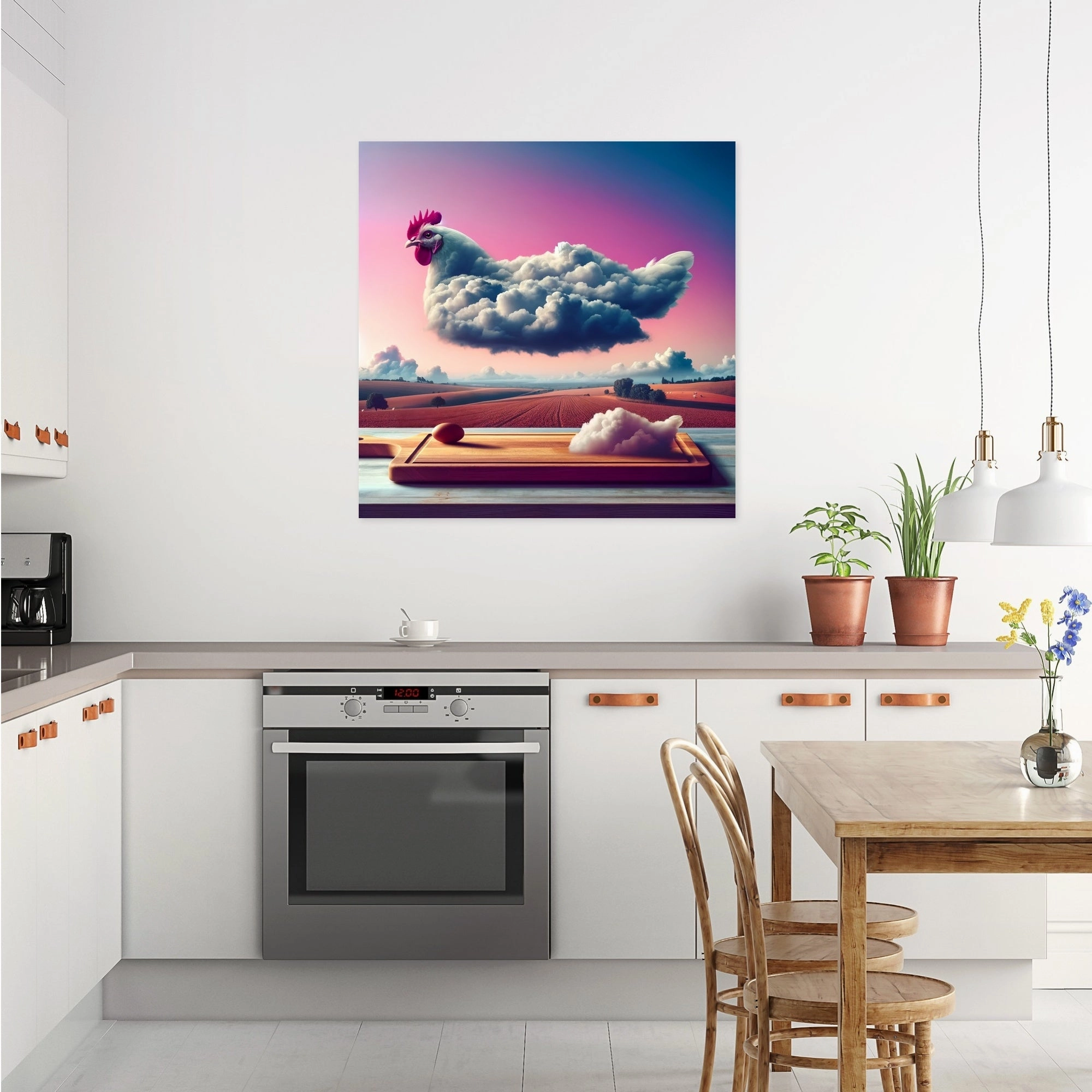 Ethereal Kitchen Canvas