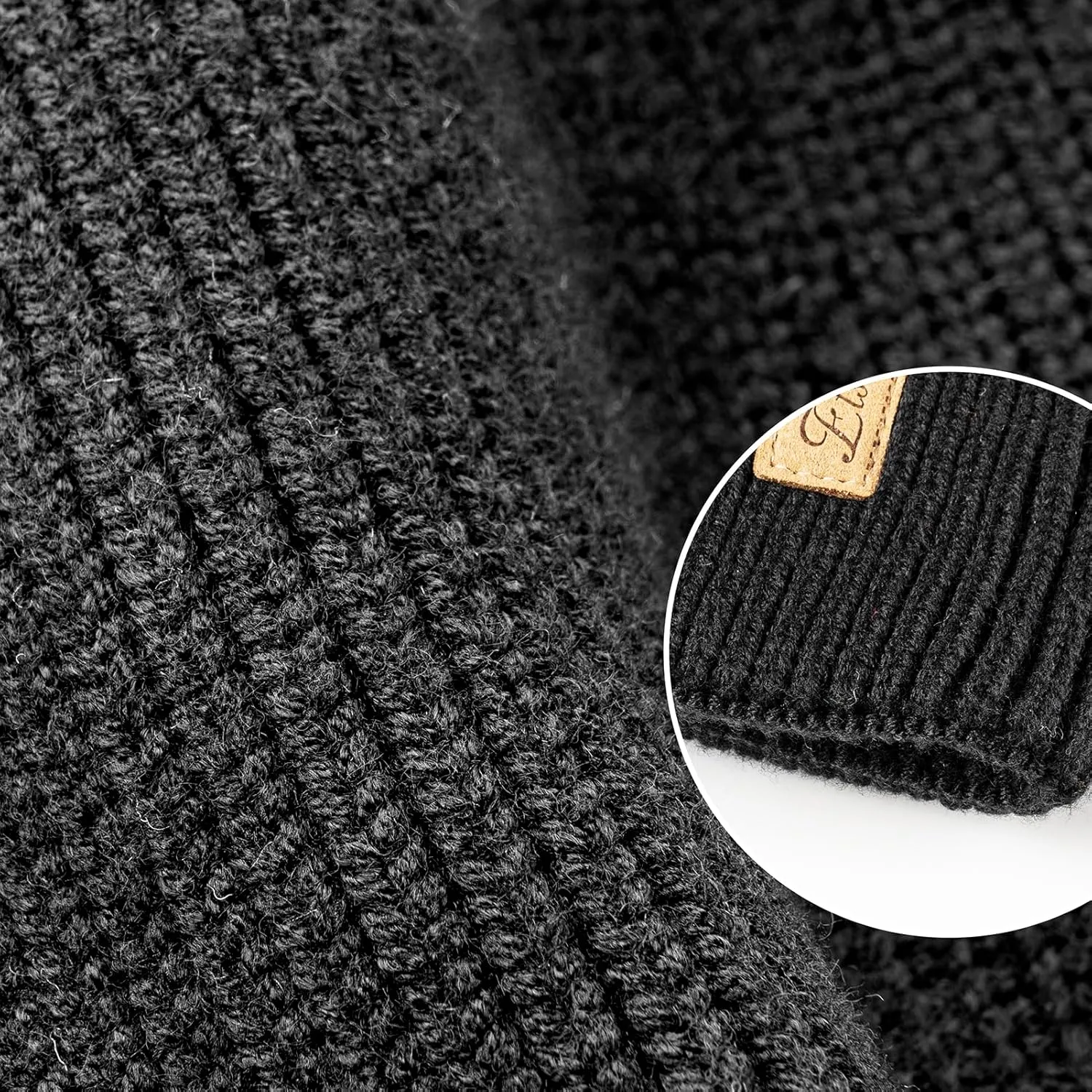 Etsfmoa Unisex Hat with Light,Fleece Lined Beanie Warm Knit Hat,Gifts for Men Women,Rechargeable LED Cap