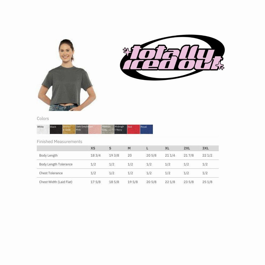 F!ck It We Ball Embroidered Crop Top