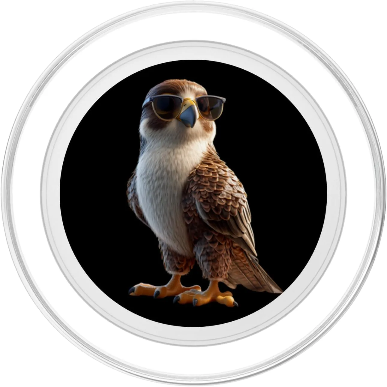 Falcon Kestrel Falcons Hunting Peregrine Birds Falconry PopSockets PopGrip for MagSafe