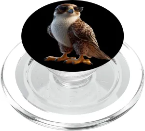 Falcon Kestrel Falcons Hunting Peregrine Birds Falconry PopSockets PopGrip for MagSafe