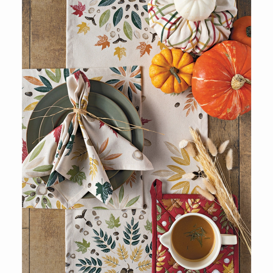 Fall Foliage Coordinated Dishtowels (Set of 2)