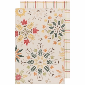 Fall Foliage Coordinated Dishtowels (Set of 2)